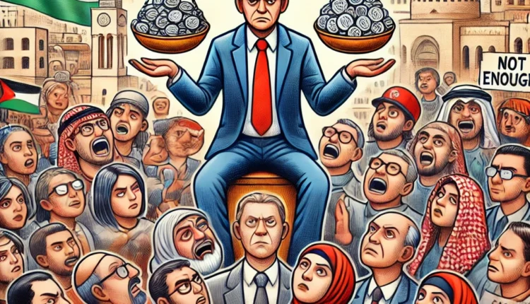 صورة بالذكاء الاصطناعي تعبر عن موقف الأردنيين من قرار الحد الأدنى للأجور