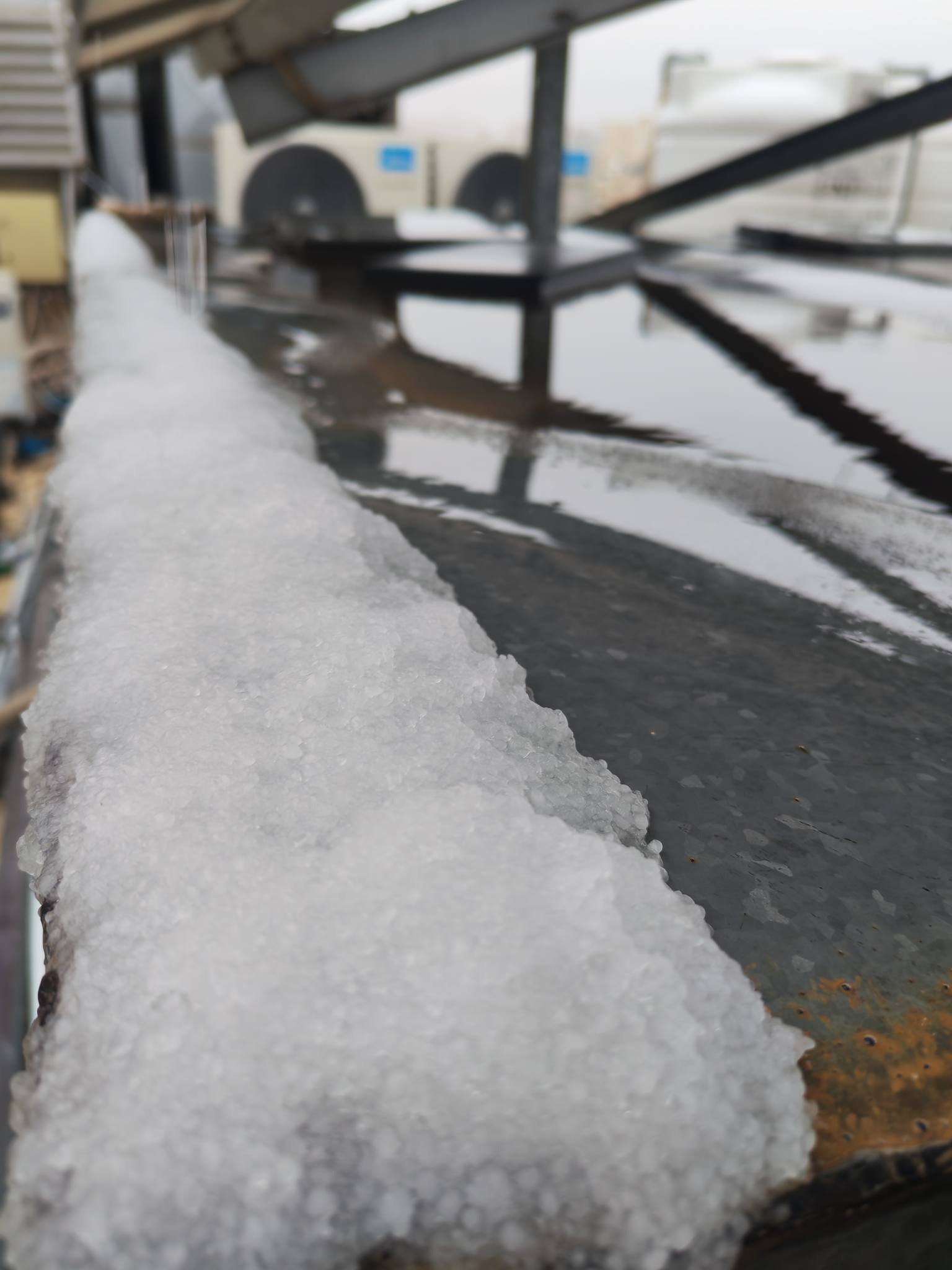 تساقط البرد 2 - الصافي نيوز